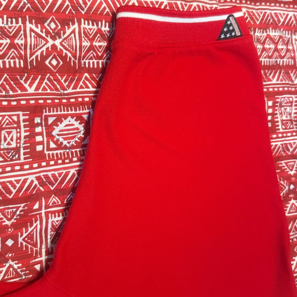 4th July Rock Port Red/Navy 4th July Polo Shirt in Excellent Condition. Xl - Picture 9 of 9